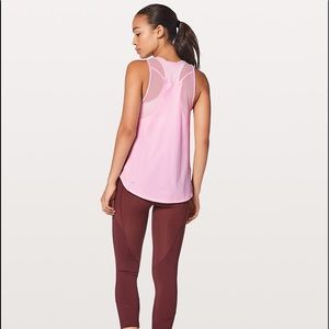 Lululemon Sculpt Tank Pearl Pink Size 6